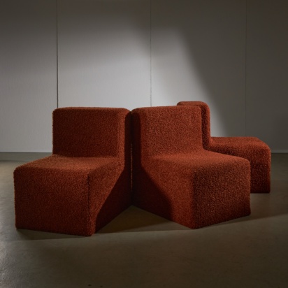 Bouclé Lounge Chair