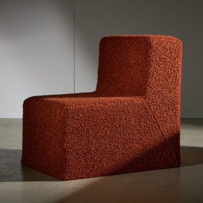 Bouclé Lounge Chair