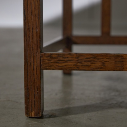 Grid-Back Chair in Mackintosh Style (red)