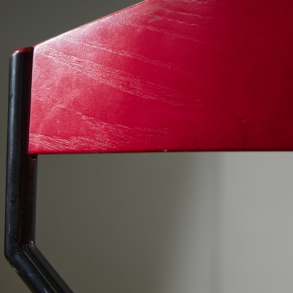 Red Wooden Chair