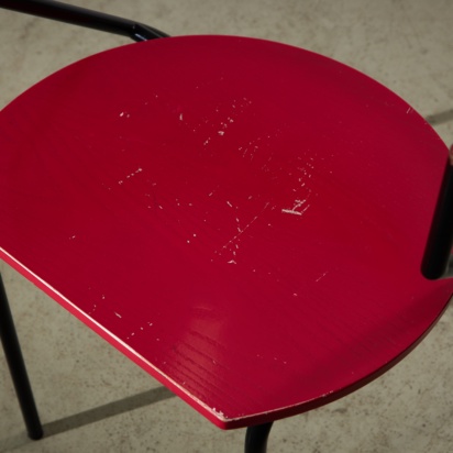 Red Wooden Chair