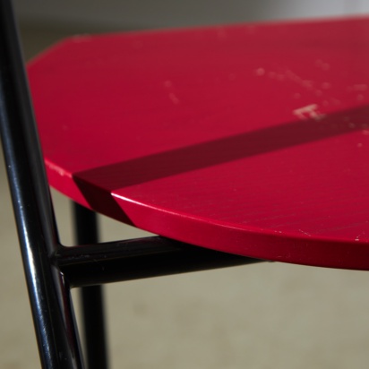 Red Wooden Chair