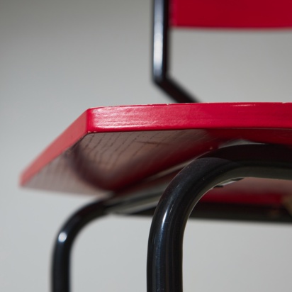 Red Wooden Chair