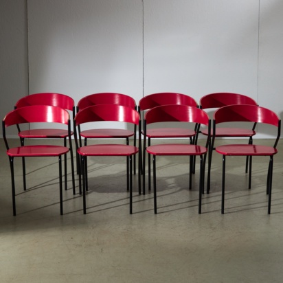 Red Wooden Chair