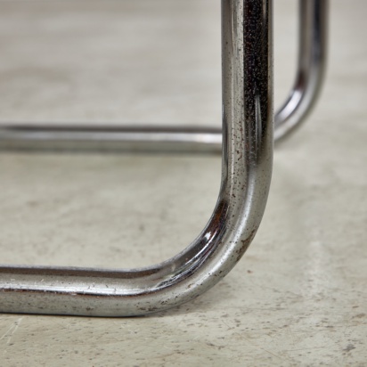 Tubular Chrome & Cane Chair