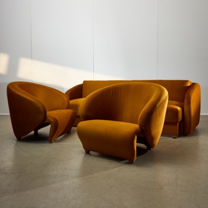 1970s Sofa Set by Sandor Bedecs