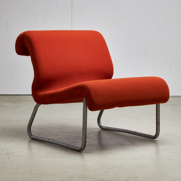 1970's Orange Chair