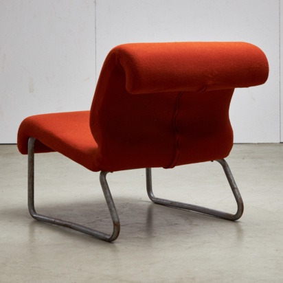 1970's Orange Chair