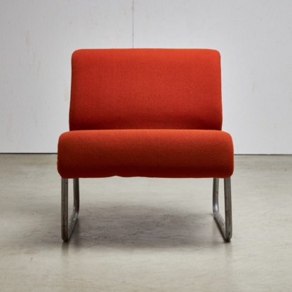 1970's Orange Chair