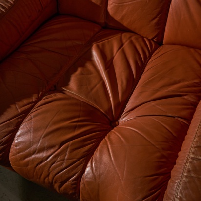 Leather Armchair 1970's