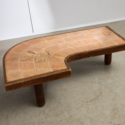 Barrois Ceramic Coffee Table in Angle