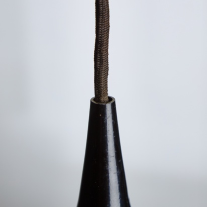 Black and White Cone Pendant