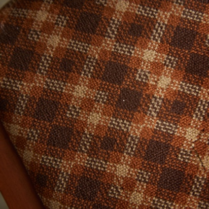 Patterned Plush Chair