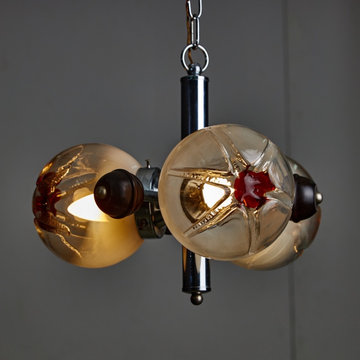 AV Mazzega Murano Chandelier 