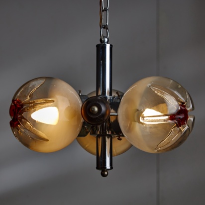 AV Mazzega Murano Chandelier 