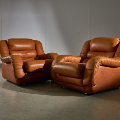 Leather Sofa Set