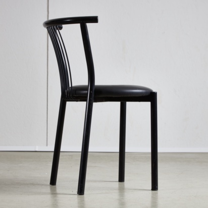 Black Dining Chair Set