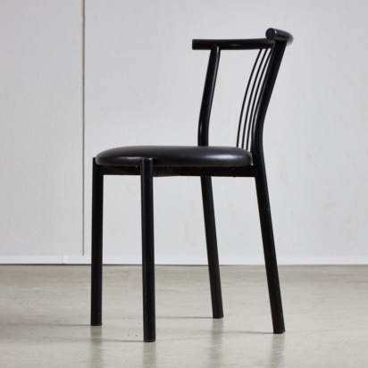 Black Dining Chair Set