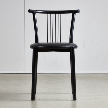 Black Dining Chair Set