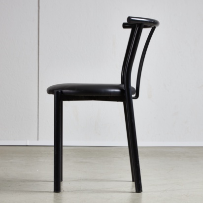 Black Dining Chair Set