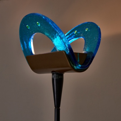 Leucos Floor Lamp Vetri Murano Glass