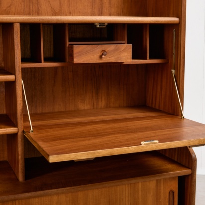 Mid-Century Teak Highboard