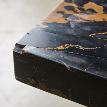 Marble-Infused Coffee Table