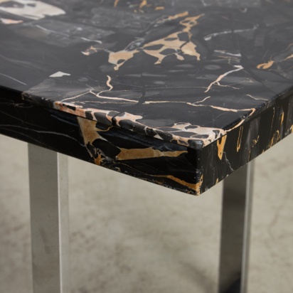 Marble-Infused Coffee Table