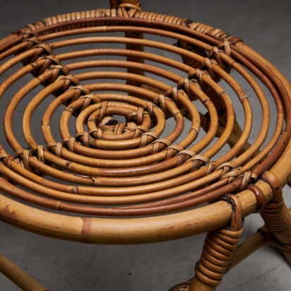 Bamboo High Back Bonacina Chair 