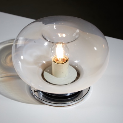 Spherical Glass Table Lamp