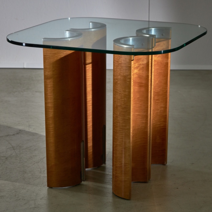 Glass Side Table