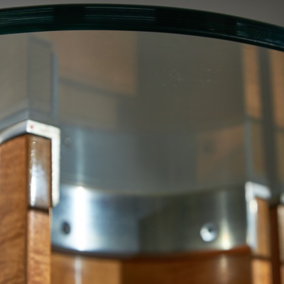 Glass Side Table