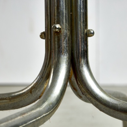 Coat Rack with Black Vinyl Spheres