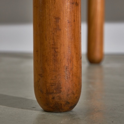 Large Wooden Table Red