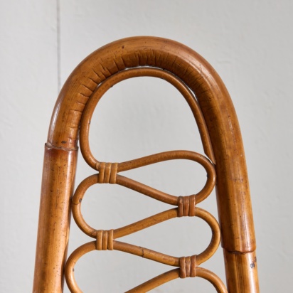 Curved Bamboo Chair 