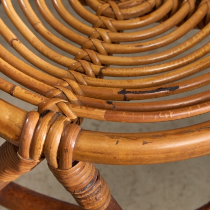 Curved Bamboo Chair 