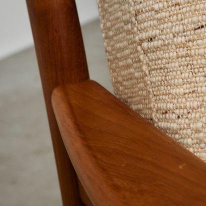 Dyrlund Solid Teak Three-Seater