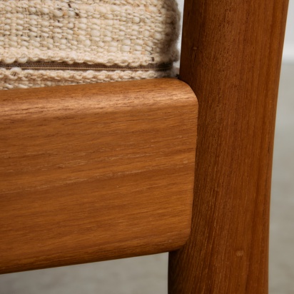 Dyrlund Solid Teak Three-Seater