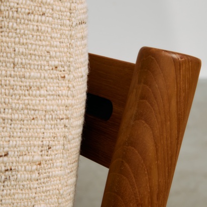 Dyrlund Solid Teak Three-Seater