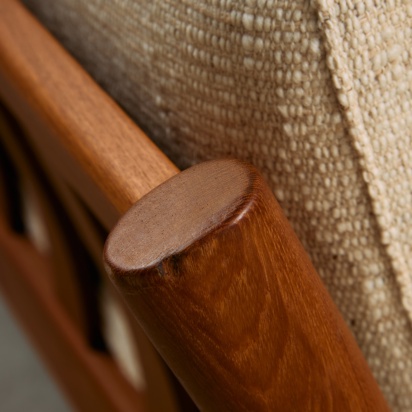Dyrlund Solid Teak Three-Seater