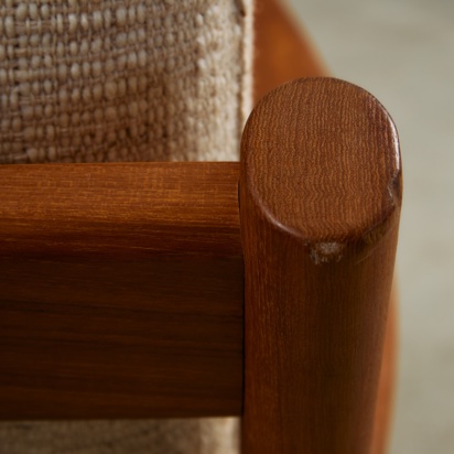 Dyrlund Solid Teak Three-Seater