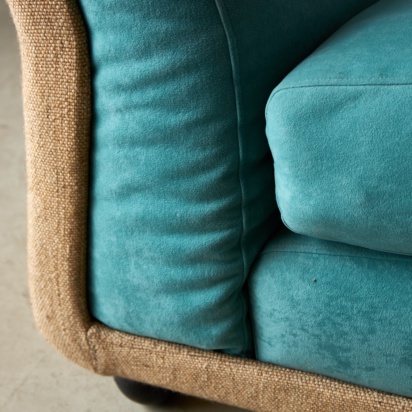 Amanta Blue Sofa