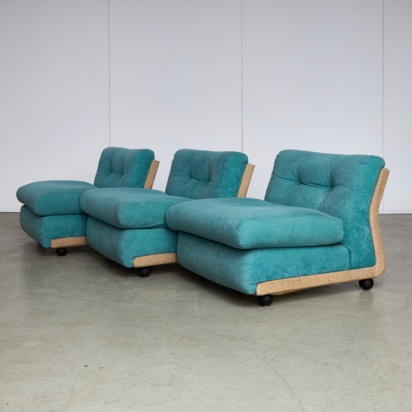 Amanta Blue Sofa