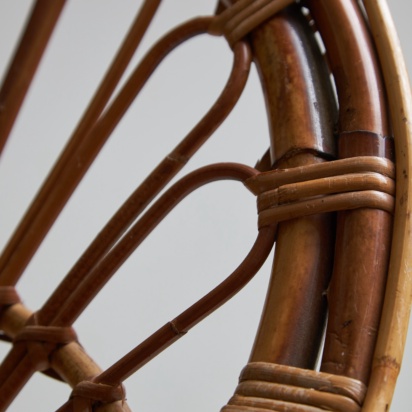 Italian Cane Armchair