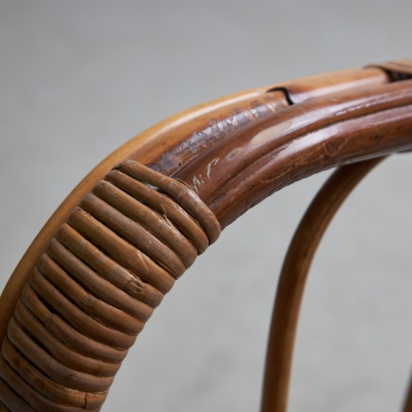 Italian Cane Armchair