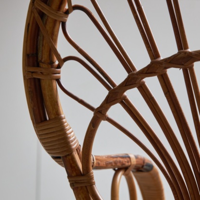 Italian Cane Armchair