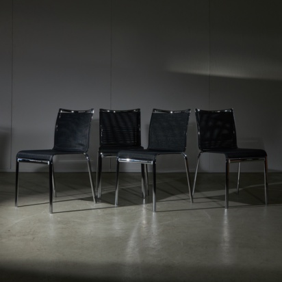 Set of Net Chairs for Bontempi 