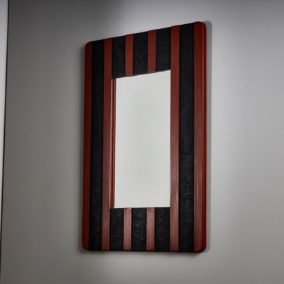 Striped Organic Mirror