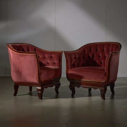 Kozma Lajos Armchair Pair