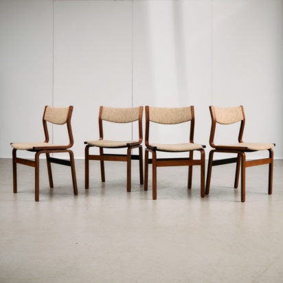 Mid-Century Bentwood Chair Set